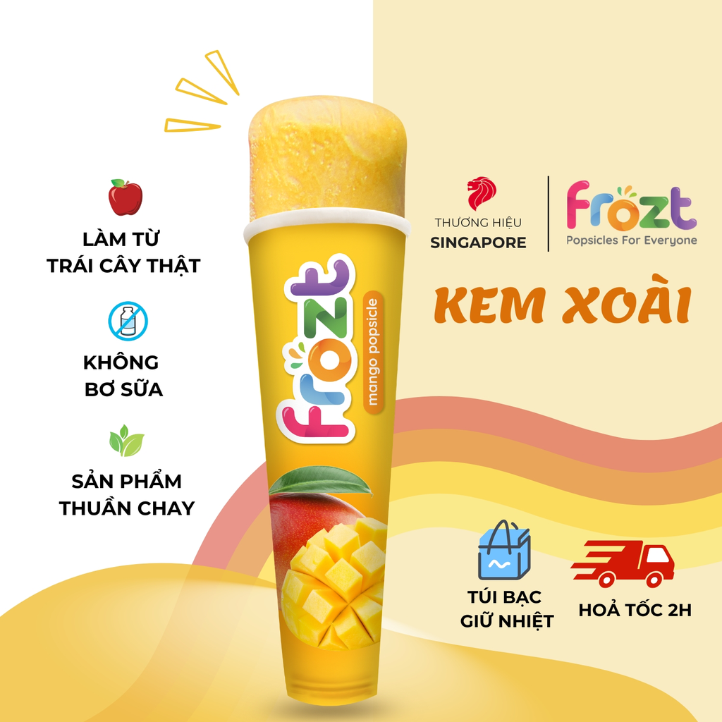 Frozt Mango Multipack of 4 Popsicles