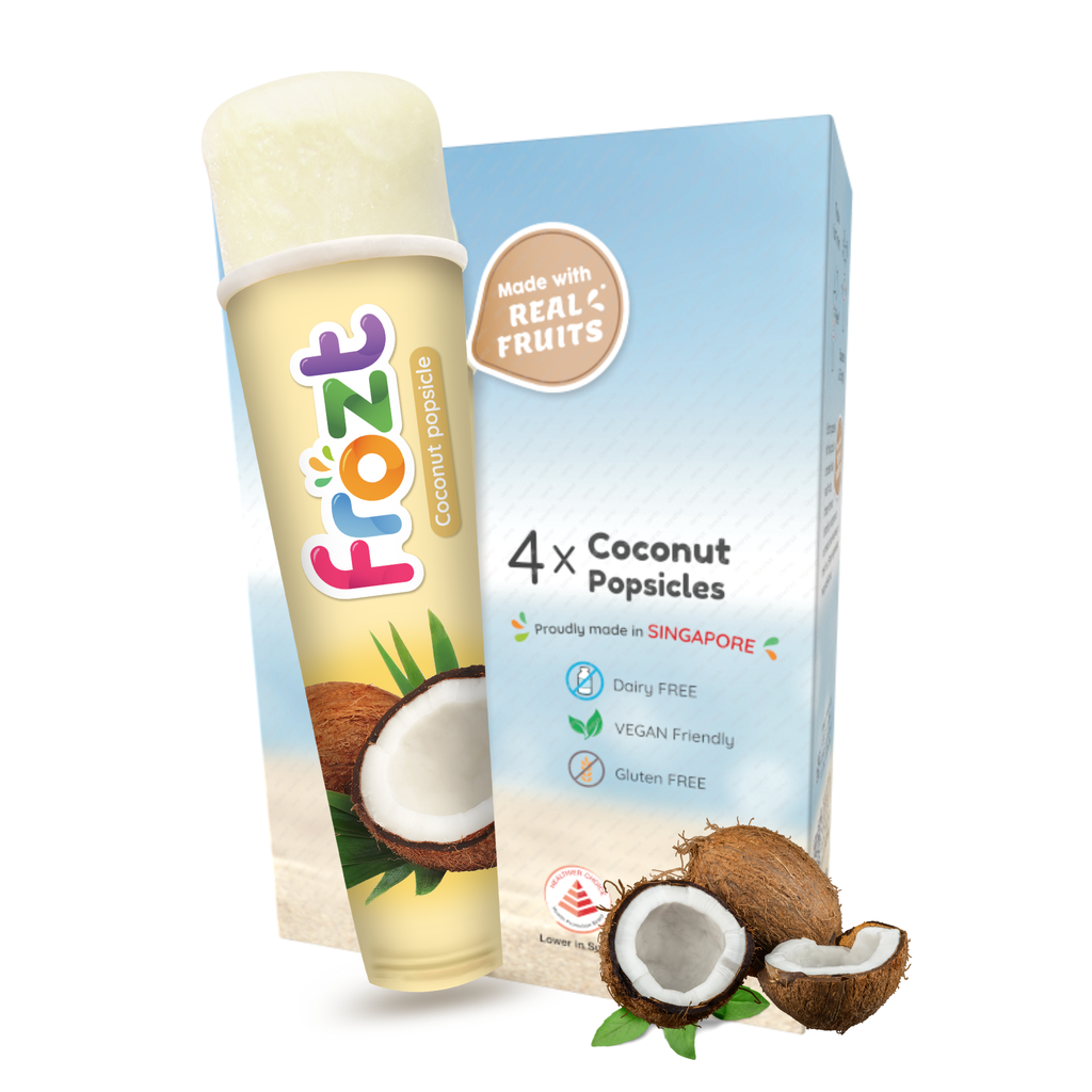 Frozt Coconut Multipack of 4 Popsicles