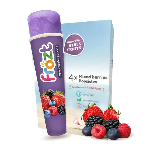 Frozt Mixed Berries Multipack of 4 Popsicles
