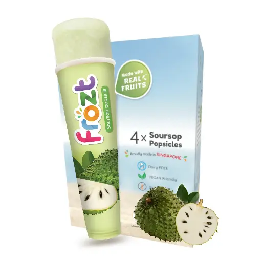 Frozt Soursop Multipack of 4 Popsicles